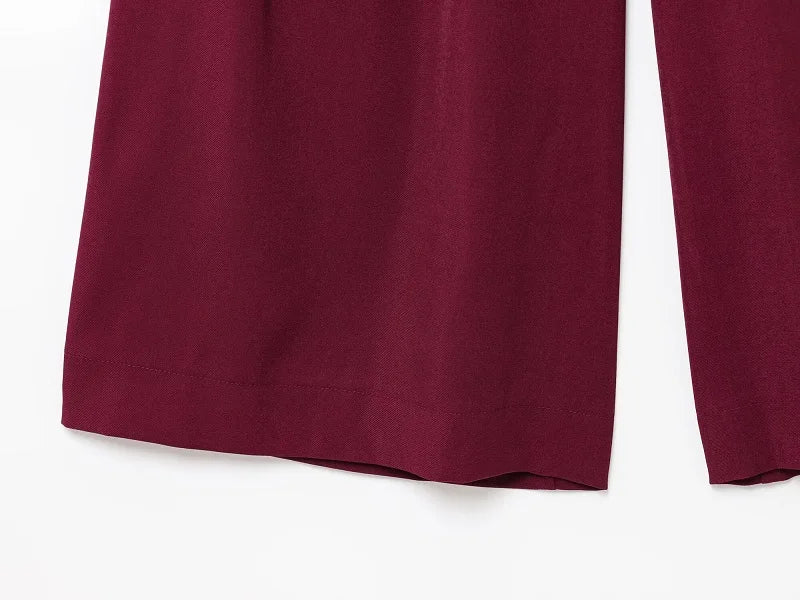 2025 Wide Leg Pants Sets for Women - Ellivora