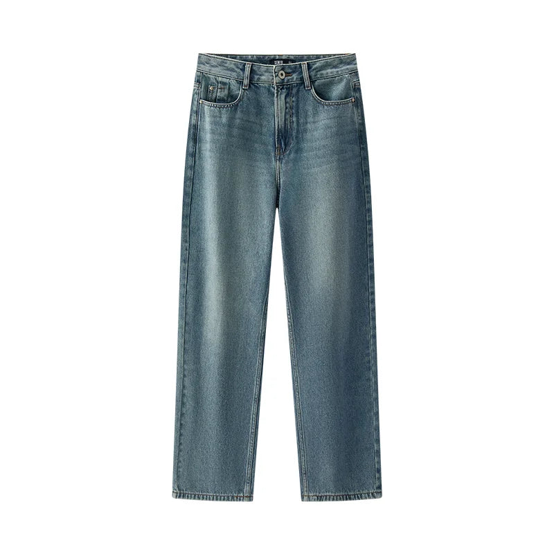 Women’s Vintage Wide-Leg Jeans - Ellivora