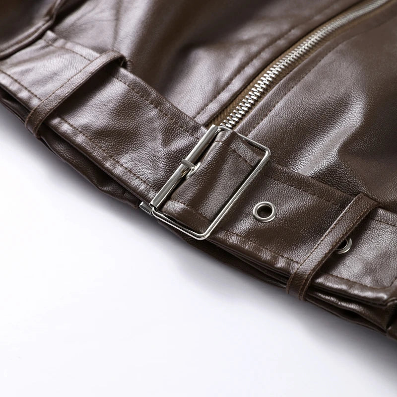 Women’s Genuine Leather Shell Shoulder Bag - Ellivora