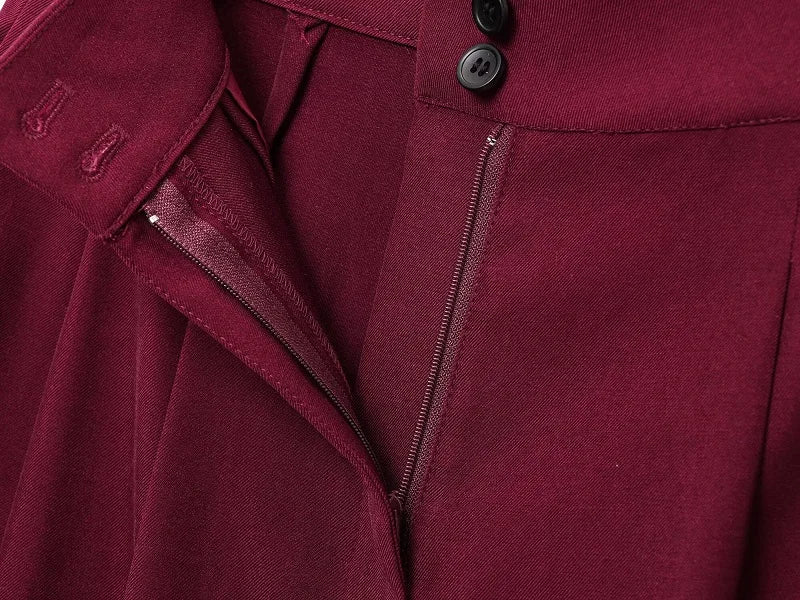 2025 Wide Leg Pants Sets for Women - Ellivora