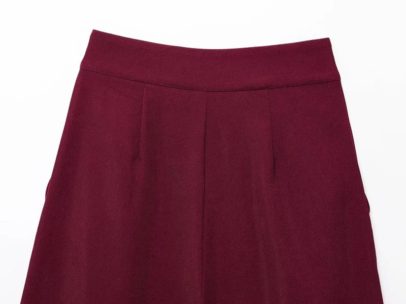 2025 Wide Leg Pants Sets for Women - Ellivora