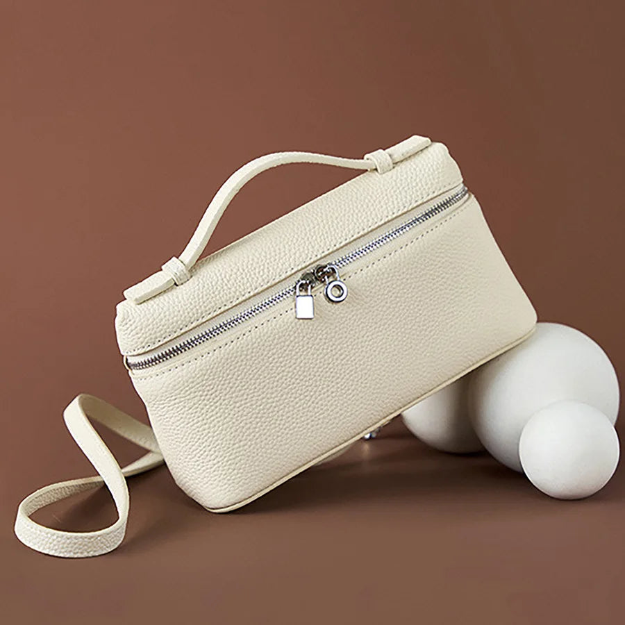 Mini PU Leather Box Bag - Ellivora