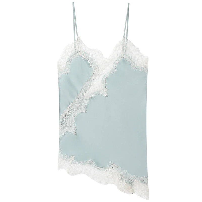 Women’s Asymmetrical Lace Camisole - Ellivora