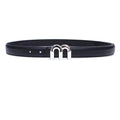 Women’s Elegant Belt with Silver Buckle - Ellivora