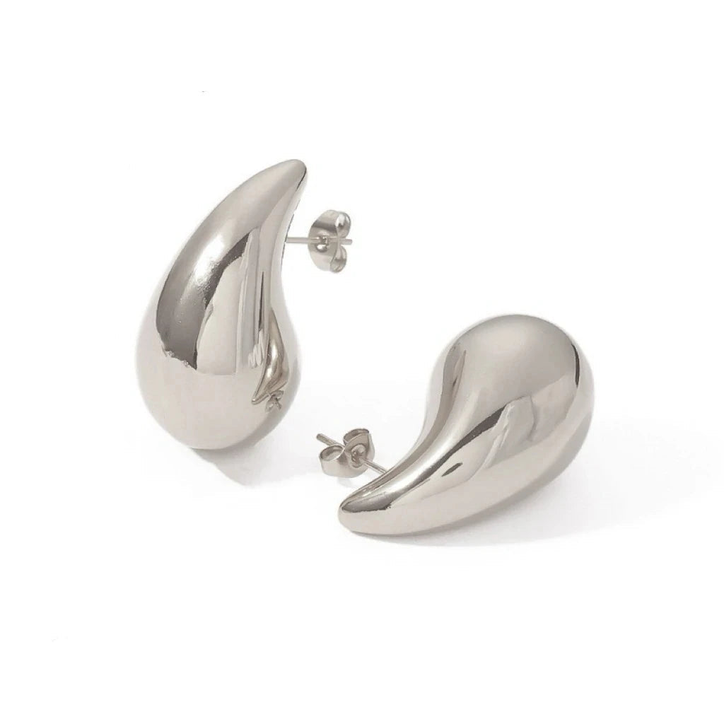 Vintage Chunky Water Drop Earrings for Women - Ellivora