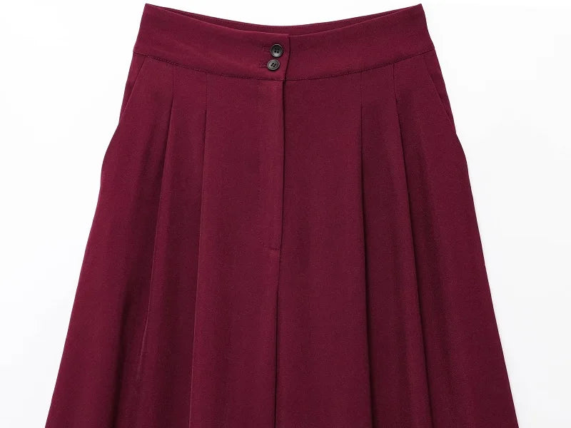 2025 Wide Leg Pants Sets for Women - Ellivora