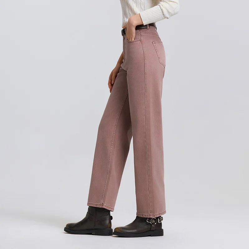 Women’s Vintage Wide-Leg Jeans - Ellivora